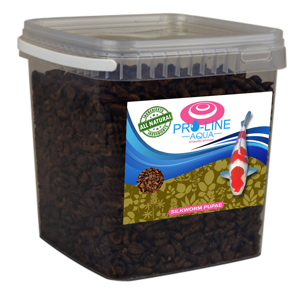 Pro-Line Aqua - Silkworm Pupae Koi Treats 5ltr 1.5kg