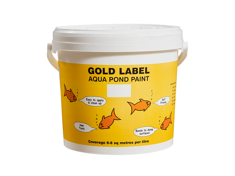 Gold Label Pond Paint Black 2.5ltr