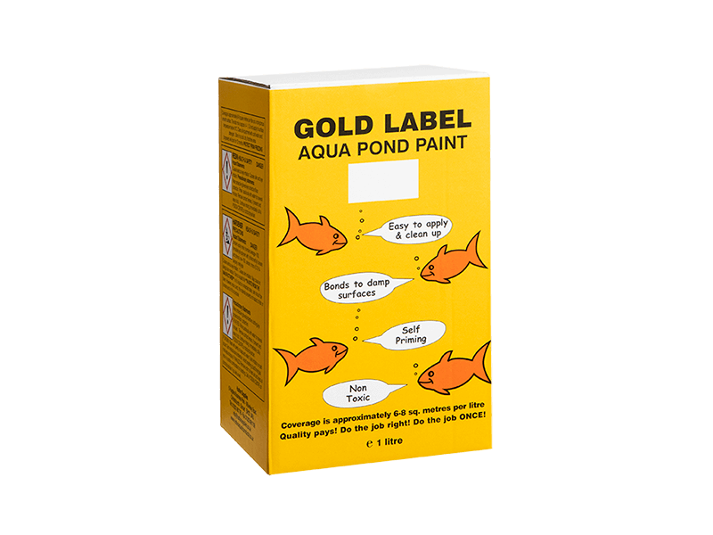 Gold Label Pond Paint Clear 1ltr