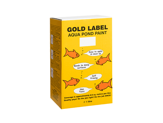 Gold Label Pond Paint Clear 1ltr